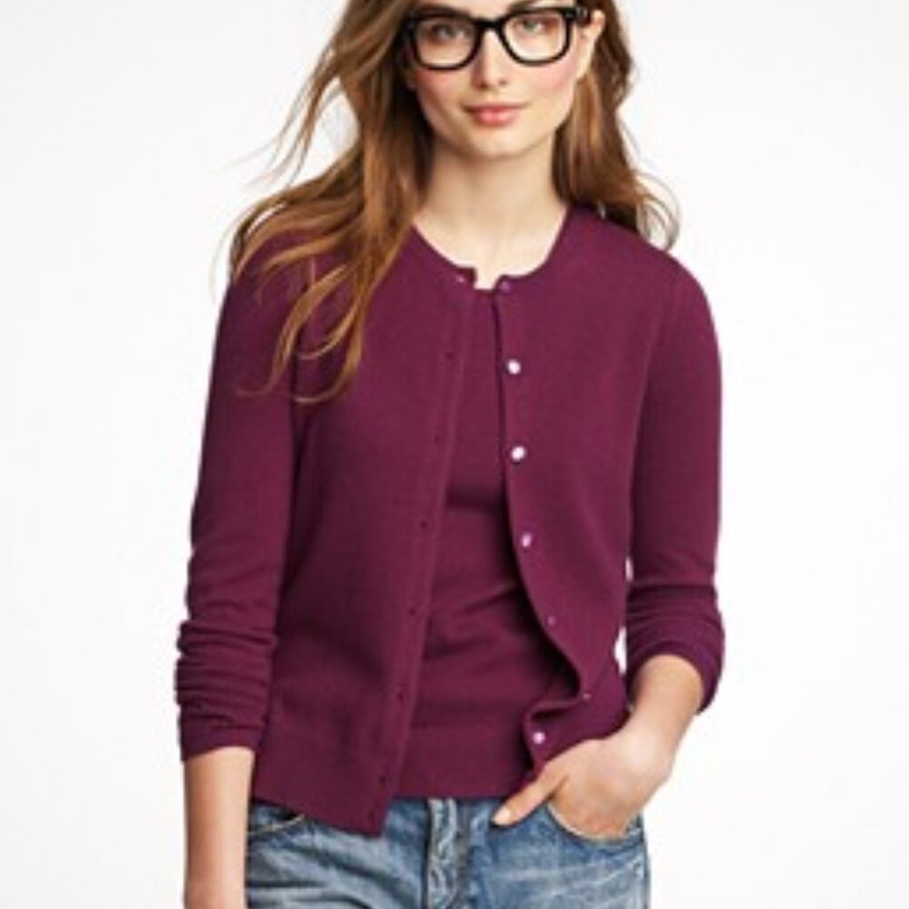 J. Crew Collection Cashmere Cardigan | Size M - Picture 5 of 5